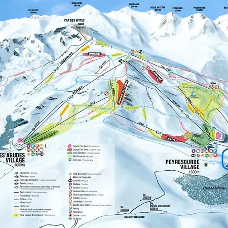 Cosy Pour 4 Pres Des Pistes A Peyragudes - Fr-1-695-76 Lejlighed Gouaux-de-Larboust